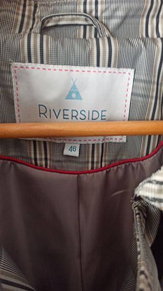 Gabardina corta mujer talla 46