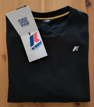 Felpa K-Way Winter Time XXL Nera