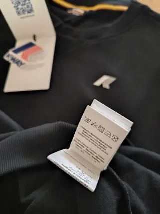 Felpa K-Way Winter Time XXL Nera