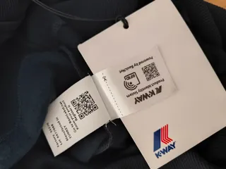 Felpa K-Way Winter Time XXL Nera