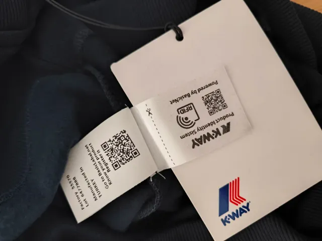 Felpa K-Way Winter Time XXL Nera