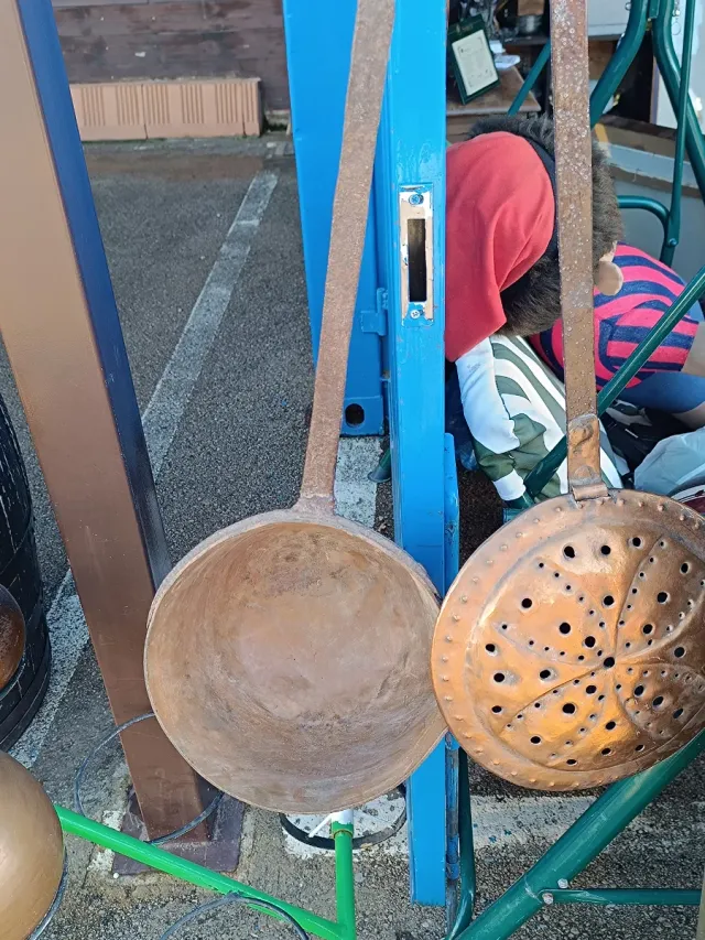 2 Piezas Cobre Antiguas