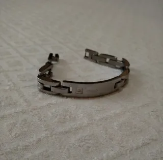 Bracciale uomo S'agapó con brillantino