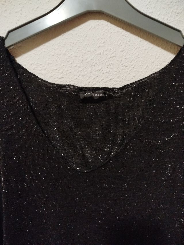¡REBAJAS! Jersey negro brillante Nuevo