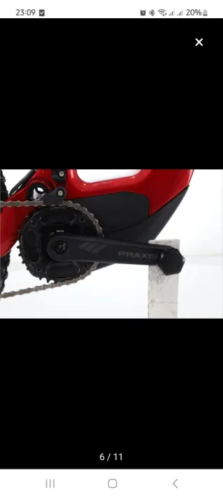 Bici Eléctrica Roja