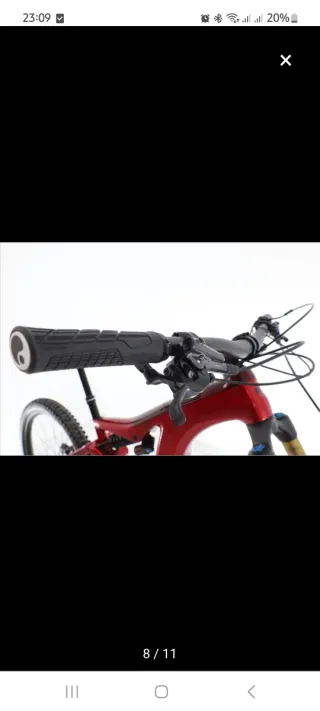 Bici Eléctrica Roja