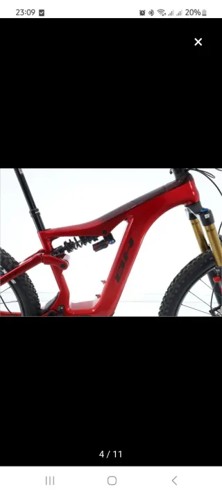 Bici Eléctrica Roja