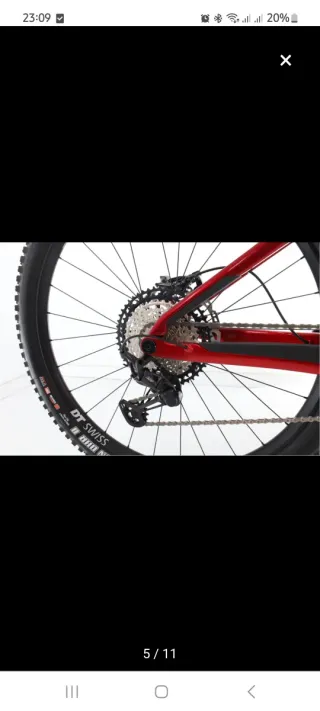 Bici Eléctrica Roja