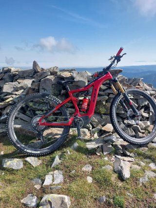 Bici Eléctrica Roja
