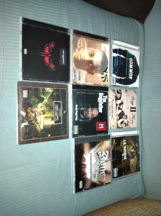 Lote 9 CDs Rap Hip Hop Internacional