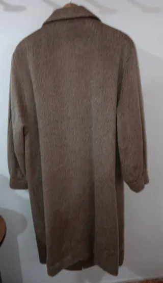 Abrigo vintage de llama