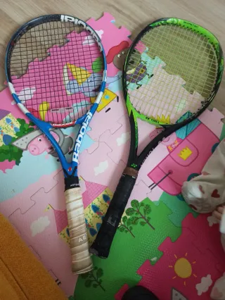 Raquetas Tenis Babolat y Yonex