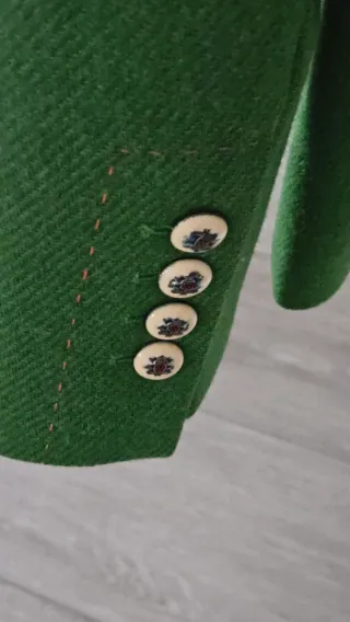 Americana/blazer verde fabricada en España