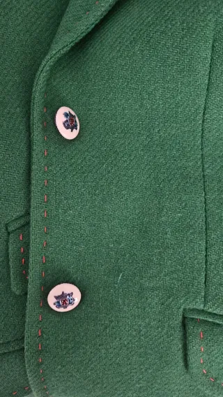 Americana/blazer verde fabricada en España