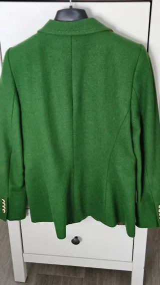 Americana/blazer verde fabricada en España