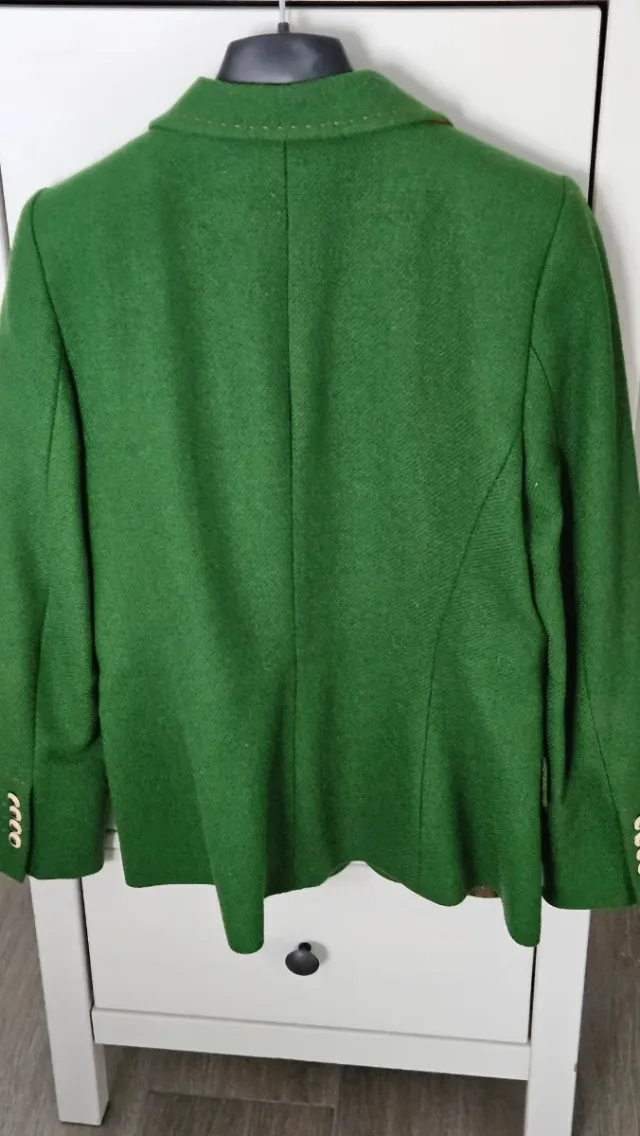 Americana/blazer verde fabricada en España