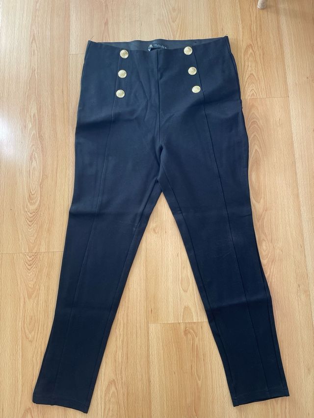 leggins  Zara Botones Dorados