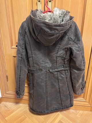 Abrigo Reset gris mujer