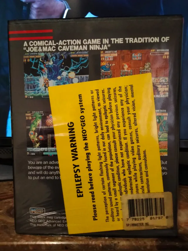 Neo Geo AES spinmaster Nuevo Precintado Neogeo aes