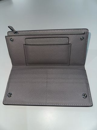 Cartera Michael Kors Gris con Billetera Extraíble