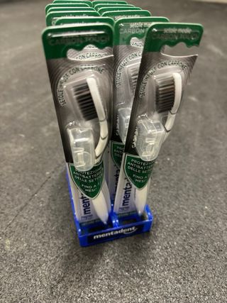 Mentadent Spazzolini Carbon Touch 12 pezzi