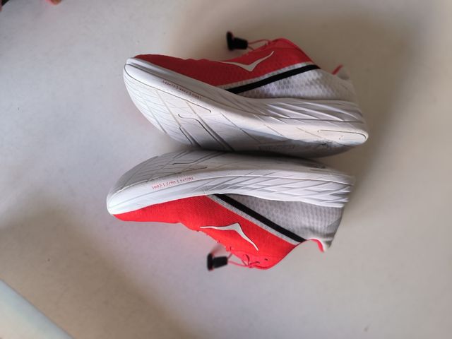 Zapatillas Hoka M rocket X Rojas.