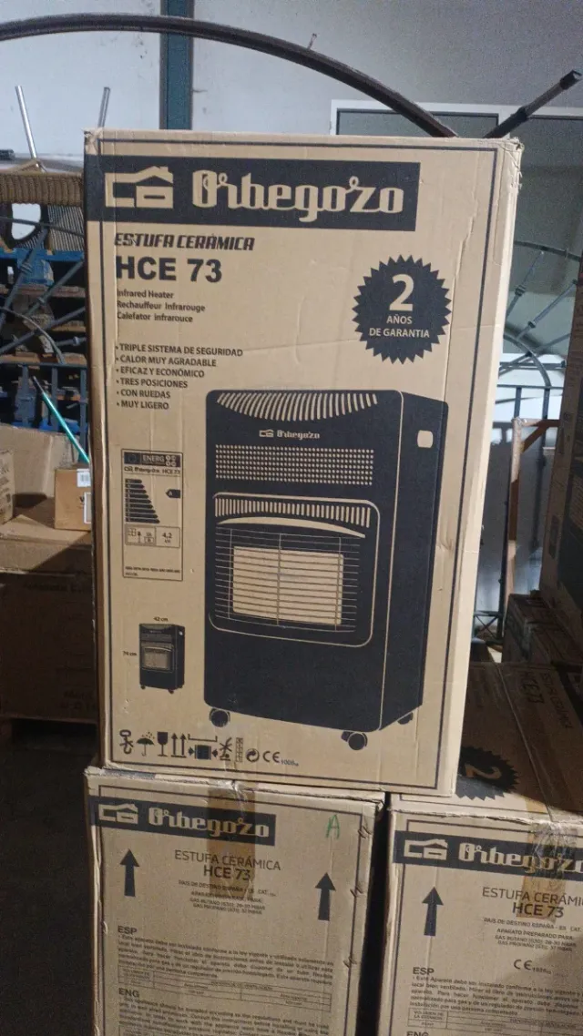 Estufa de butano Orbegozo