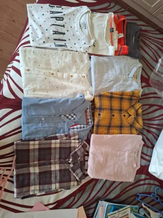 Lote Camisas y Camisetas Talla 12-14 Años