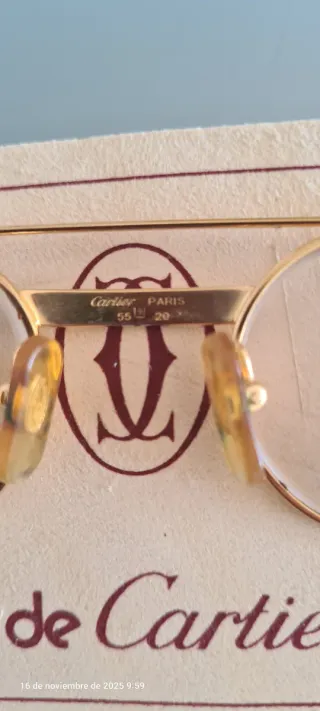 Gafas Cartier alta calidad
