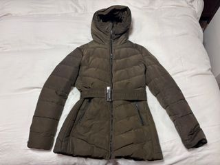 Abrigo acolchado verde oliva Takezo