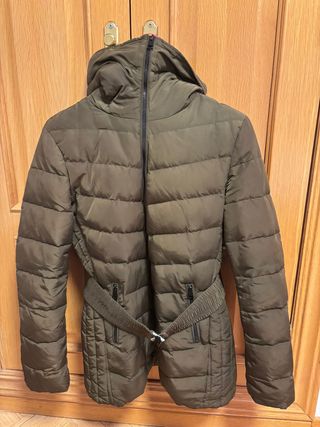 Abrigo acolchado verde oliva Takezo