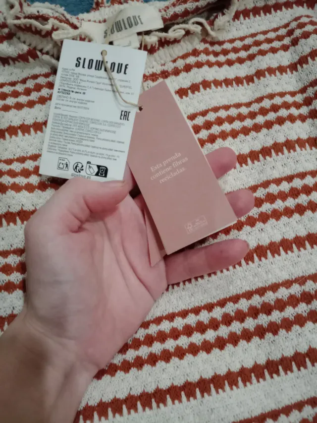 Jersey reciclado España nuevo con etiqueta .