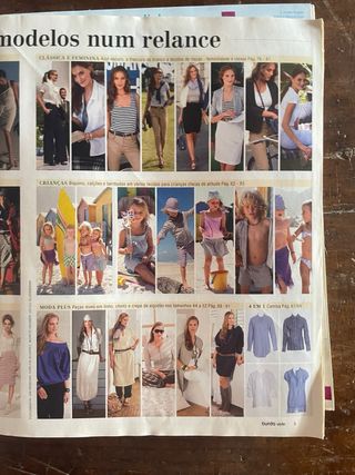 Conjunto de 3 Revistas Burda Style