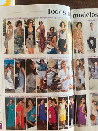 Conjunto de 3 Revistas Burda Style