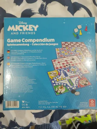 Juego Mickey y sus Amigos 4 Tableros
