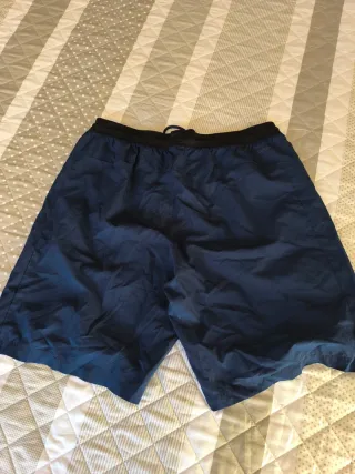 Pantalón corto deportivo Adidas azul