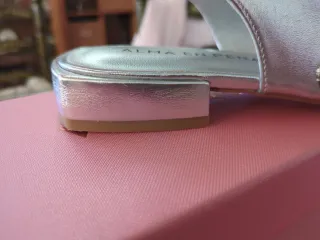 Zapatos Alma en Pena fiesta bajo plata