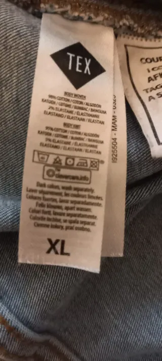 Pantalón premamá vaquero azul