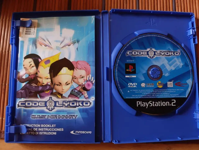 Juego PS2 Code Lyoko: Quest for Infinity
