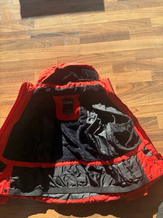 Anorak esquí niña CMP rojo