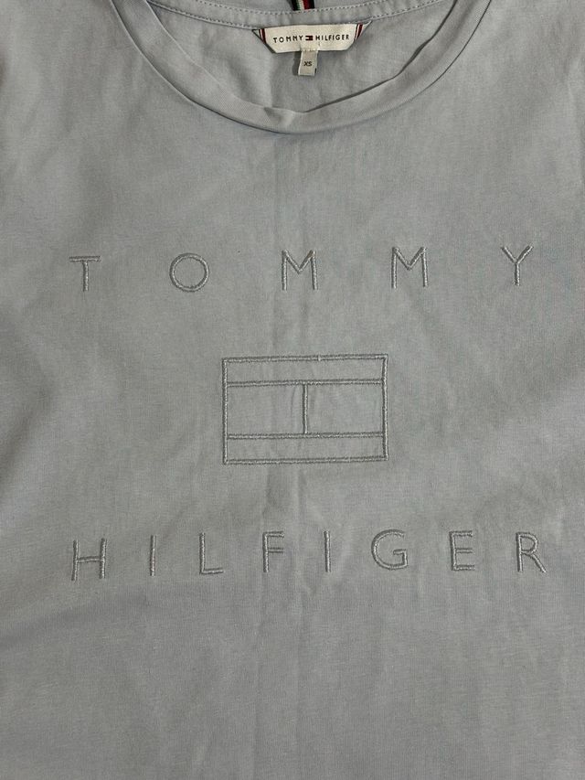 Camiseta Tommy Hilfiger Gris Talla XS