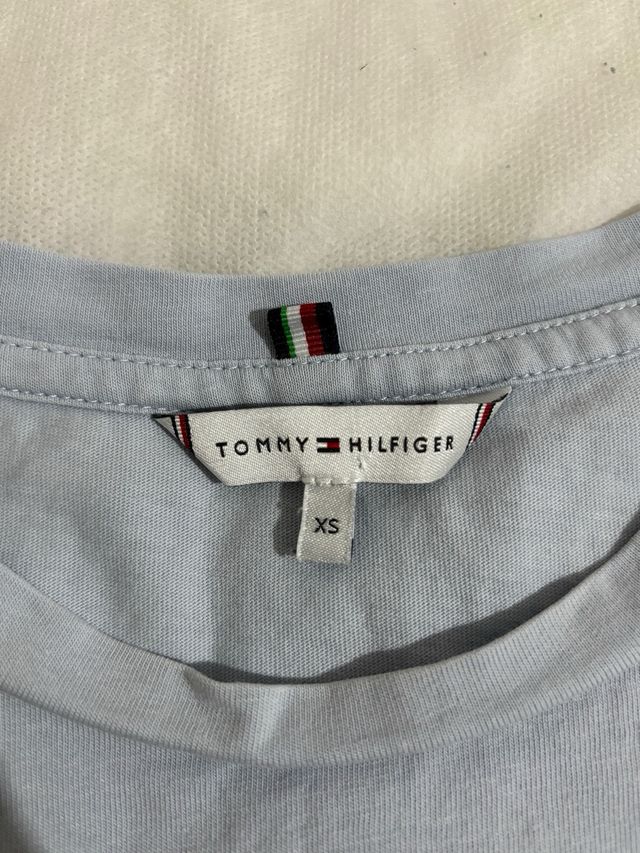 Camiseta Tommy Hilfiger Gris Talla XS