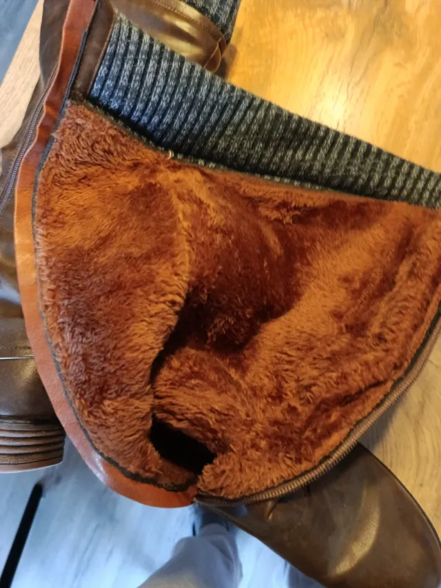 Botas polipiel mujer talla 39