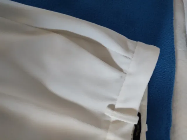 Pantalón Massimo Dutti Blanco Talla 38