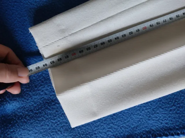 Pantalón Massimo Dutti Blanco Talla 38