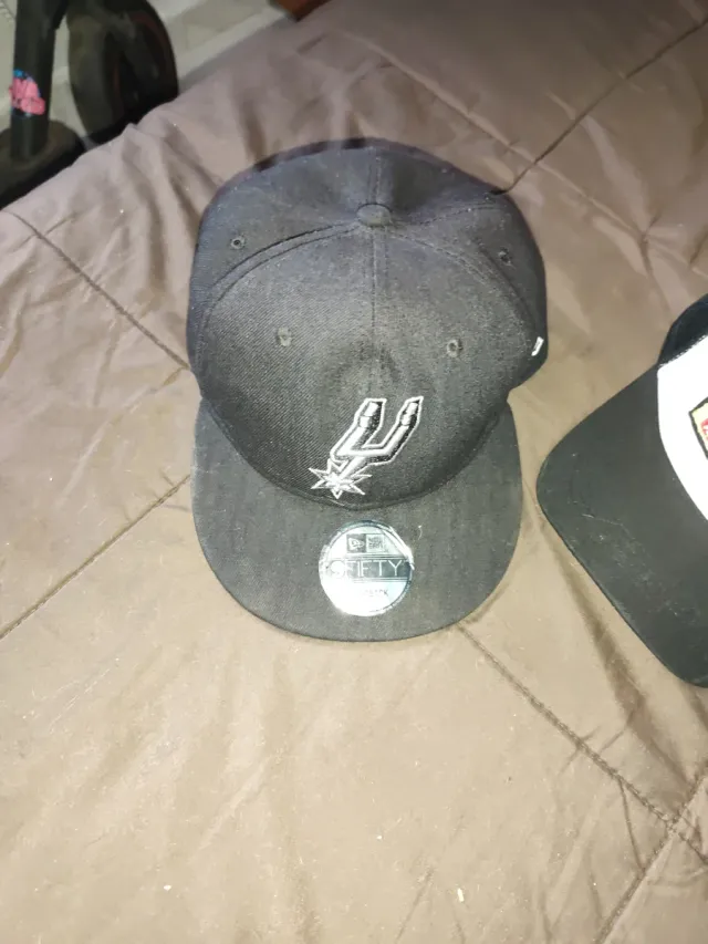 Gorra New Era Negra Spurs