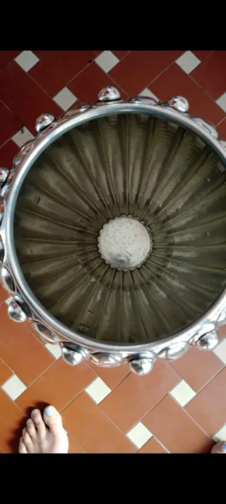 Vassoio in metallo argentato