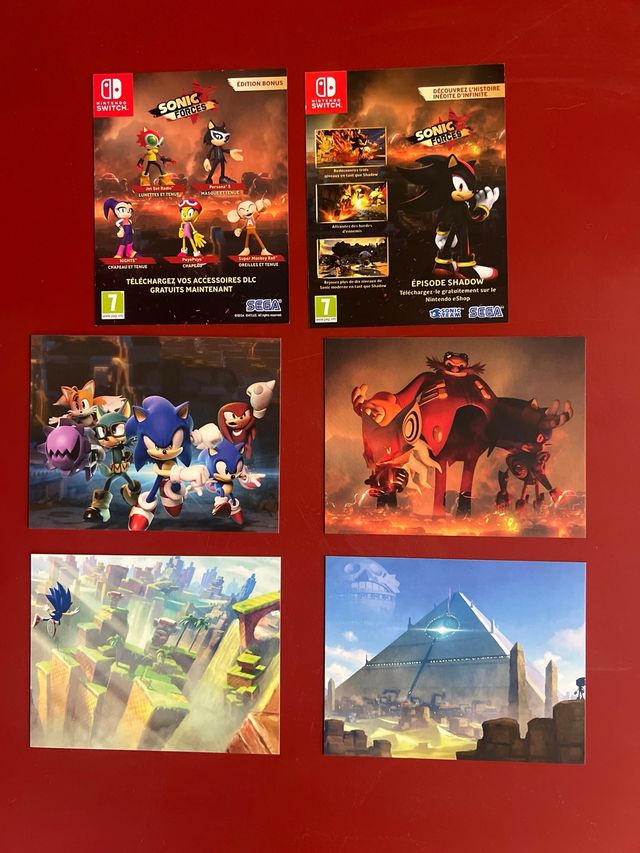 Sonic Forces Nintendo Switch Edición Bonus