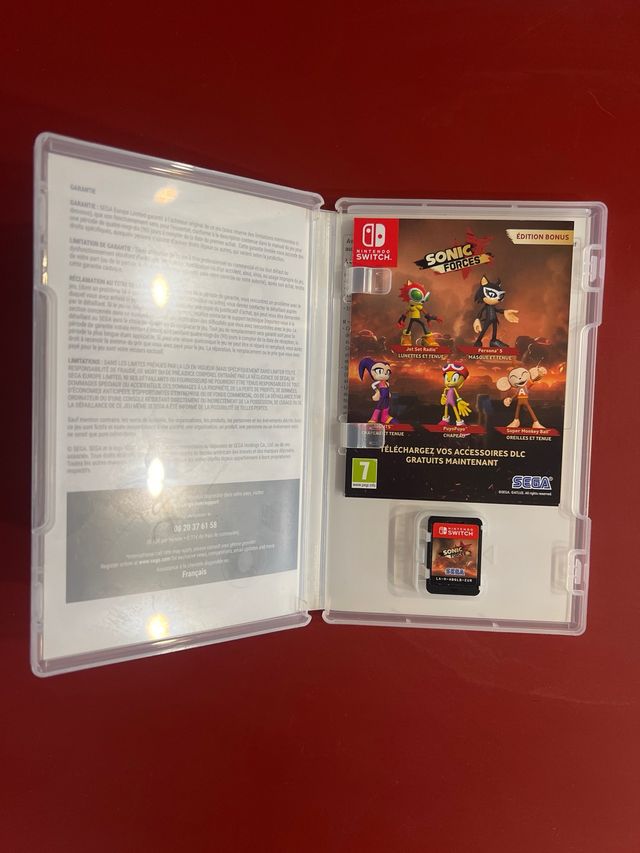 Sonic Forces Nintendo Switch Edición Bonus