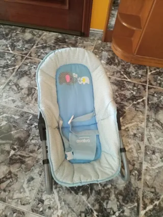 Hamaca para bebé con diseño de elefantes